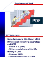 PSY 6450 Psychology of Work
