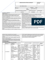 Plan curricular de Física para 2do bachillerato