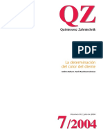 BALTZER - La Determinacion Del Color Del Diente PDF