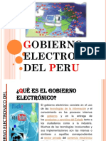 Gobierno Electronico Del Peru