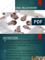 Interpersonal Relationship