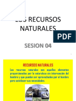 4 Sesión 4- Los Recursos Naturales