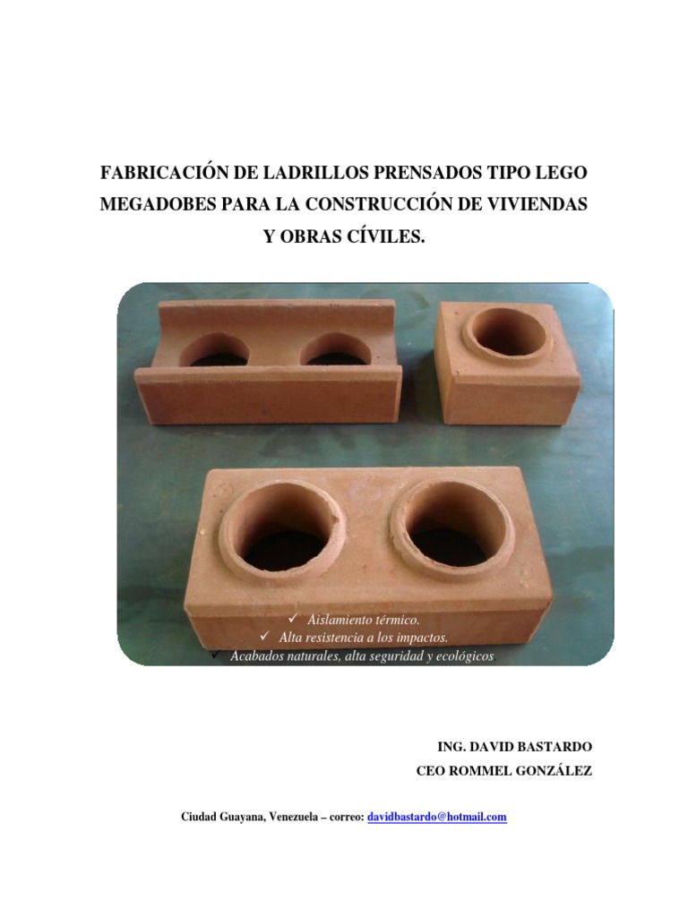 ladrillos tipo lego para construccion