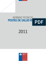 Normas tecnicas postas de salud rural. MINSAL 2011.pdf
