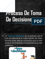 Proceso de Toma de Decisiones