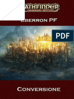 Pathfinder - Eberron PF - Conversione