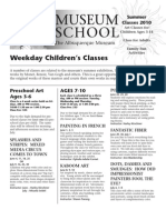 Museum School: Weekday Children's Classes