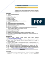 Programas e referências para Língua Portuguesa, Informática e Políticas Públicas