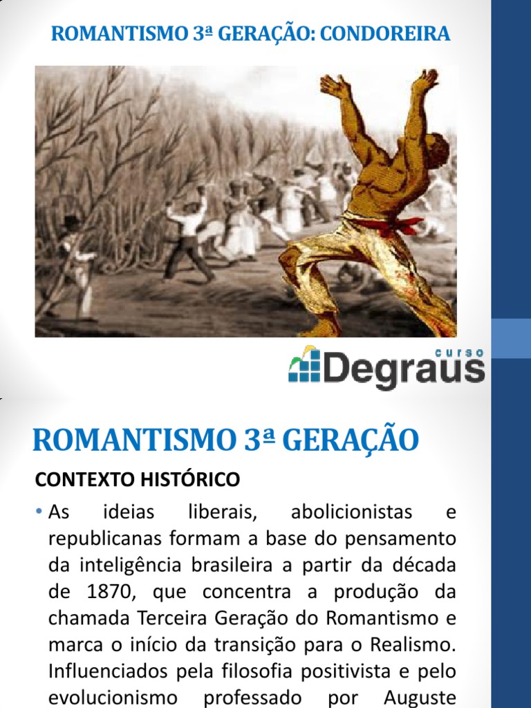Terceira Geração do Romantismo Brasileiro | PDF | Romantismo | Poesia