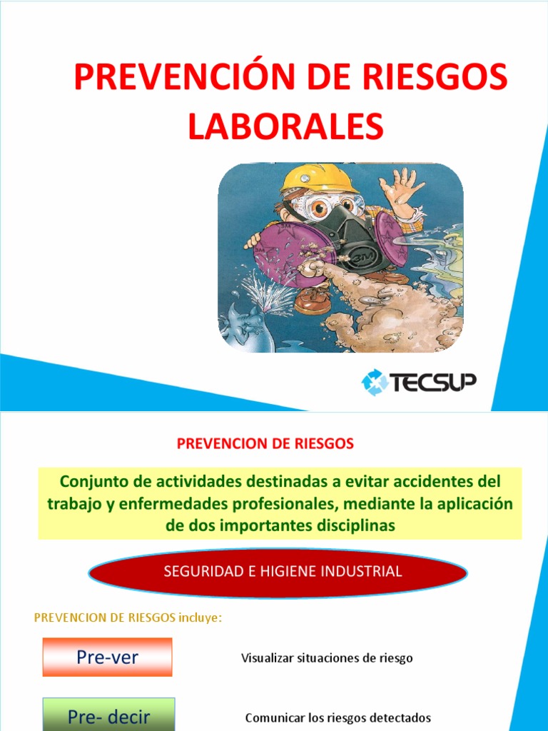 Prevención de Riesgos Laborales | PDF | Accidentes | Seguridad y salud ...