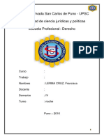 Sucursales Puno Peru Derecho