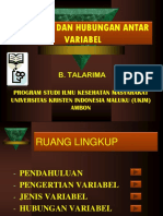 Variabel Dan Hubungan Antar Variabel