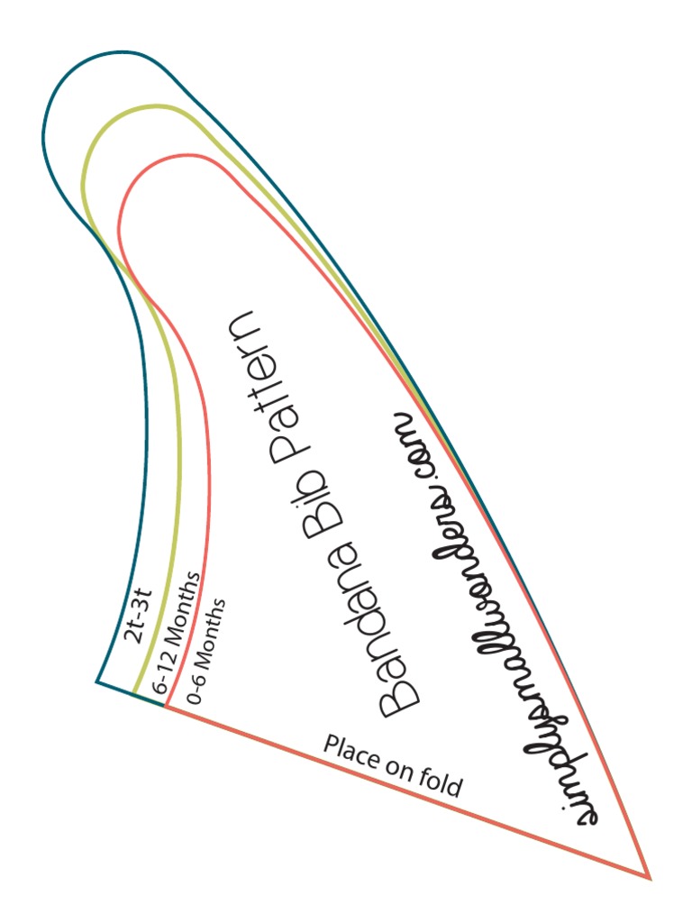 Bandana Bib Pattern PDF | PDF