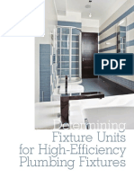 High Efficiency Plumbing Fixtures