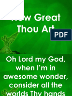 Hw Great Thou Art