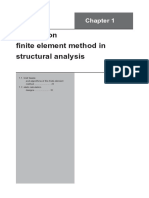 Application Finite Element Method in Structural Analysis 1