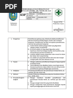 SOP Pemeliharaan Dan Pemantauan Instalasi Listrik, Air, Ventilasi, Gas Dan Sistem Lain.