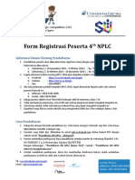 Pendaftaran 4th NPLC - (Competitive Programming)