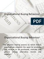 Organizational Buying Behaviour