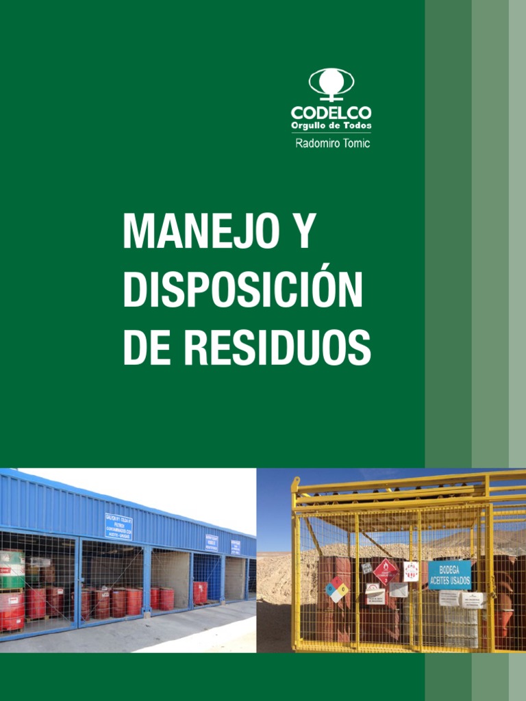 Proceso de Manejo de Residuos Sólidos | PDF | Residuos | Vertedero