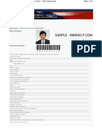 Sample Ds 160 Form Us Visa Application