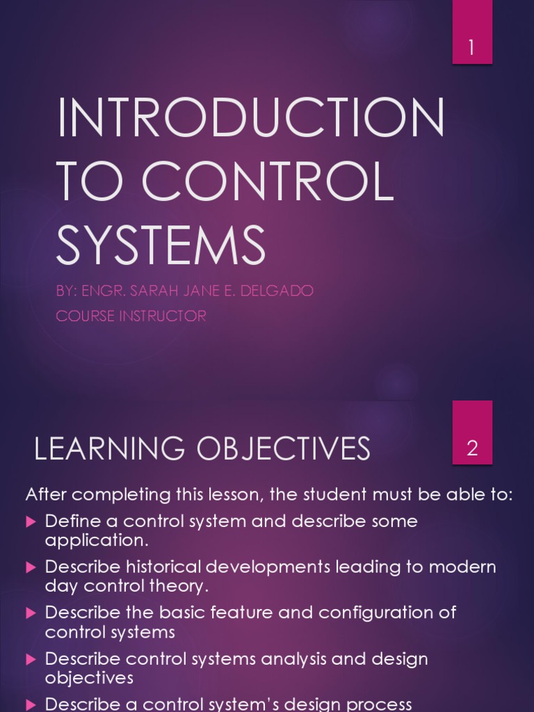 Feedback and COntrol PDF Control Theory Control System