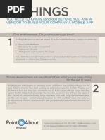 Download 14 Things You Need to Know and DO Before You Ask a Vendor to Build Your Mobile App by PointAbout SN35972817 doc pdf