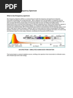 Bio Frequency Spectrum