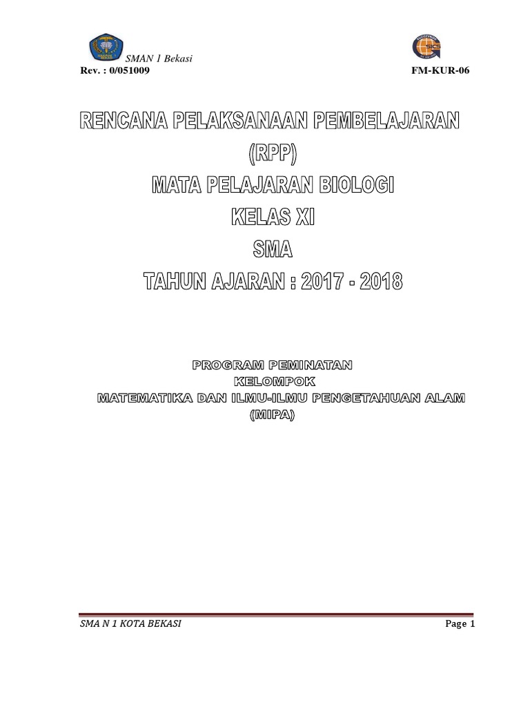 17 1 Rpp Biologi