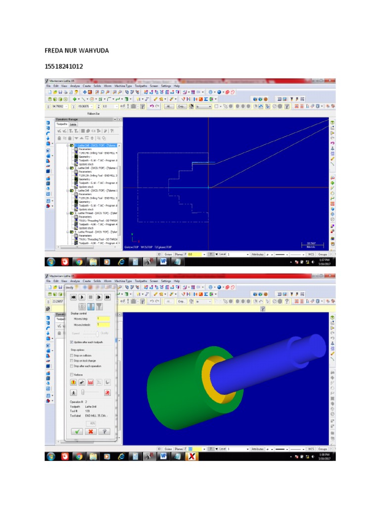 NGEDRILTUGAS CAD/CAM Program | PDF