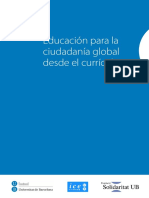 Educación para La Cuidadanía Global Desde El Currículo