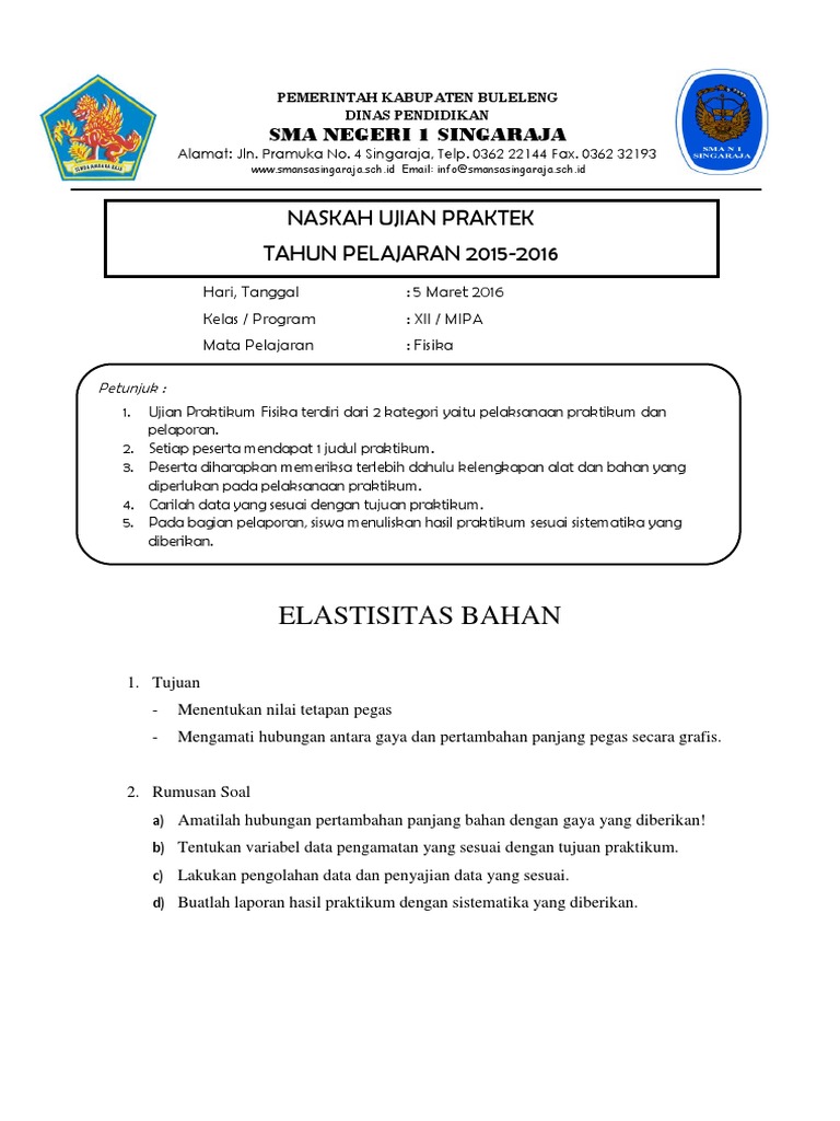 Hukum Hooke