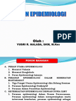 Materi Peran Epiemiologi