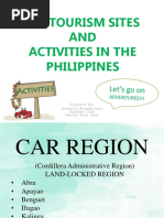 Week 9 To 10 Ecotourism Sites in The Philippines