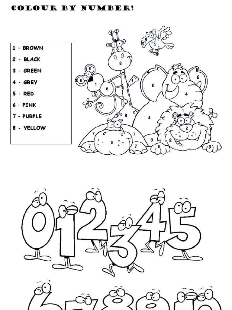 1 - Brown 2 - Black 3 - Green 4 - Grey 5 - Red 6 - Pink 7 - Purple 8 ...