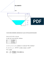 Parada Canal Trapezoidal