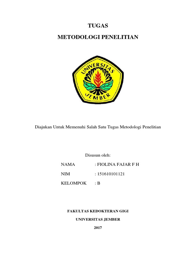 11+ Contoh cofer makalah unej info