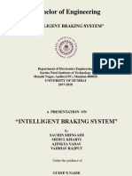Bachelor of Engineering: "Intelligent Braking System"
