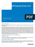 Samsung NVMeDriver InstallationGuide Rev22