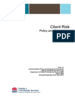 Client Risk Policy and Procedures Apr 2012