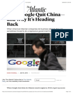 Why Google Quit China—and Why It’s Heading Back - The Atlantic