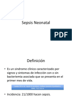 Sepsis Neonatal