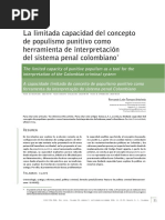 Tamayo. Limitada capacidad del populismo punitivo.pdf