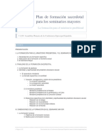 Plan Formacion Sacerdotal Mayor 1996 PDF