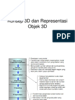 7.1 - Konsep 3D Dan Representasi Objek 3D