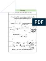 Tablas de Mortalidad CNSF - Editable