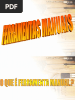 treinamento ferramentas manuais
