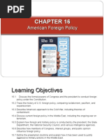 Chapter 16 American Foreign Policy