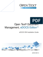 EDOCS DM 5.3.0 Installation Guide