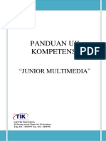 Panduan Uji Kompetensi - Junior Multimedi PDF